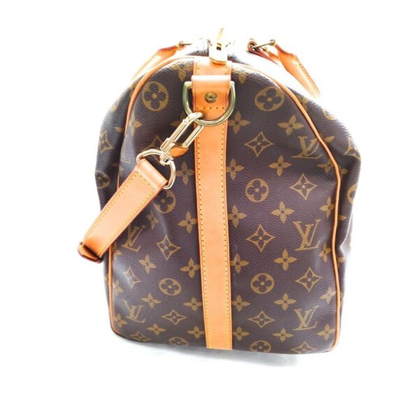 100% Authentic Louis Vuitton Keepall Bandouliere 50 Monogram Travel Bag #MN849 - Picture 3 of 9